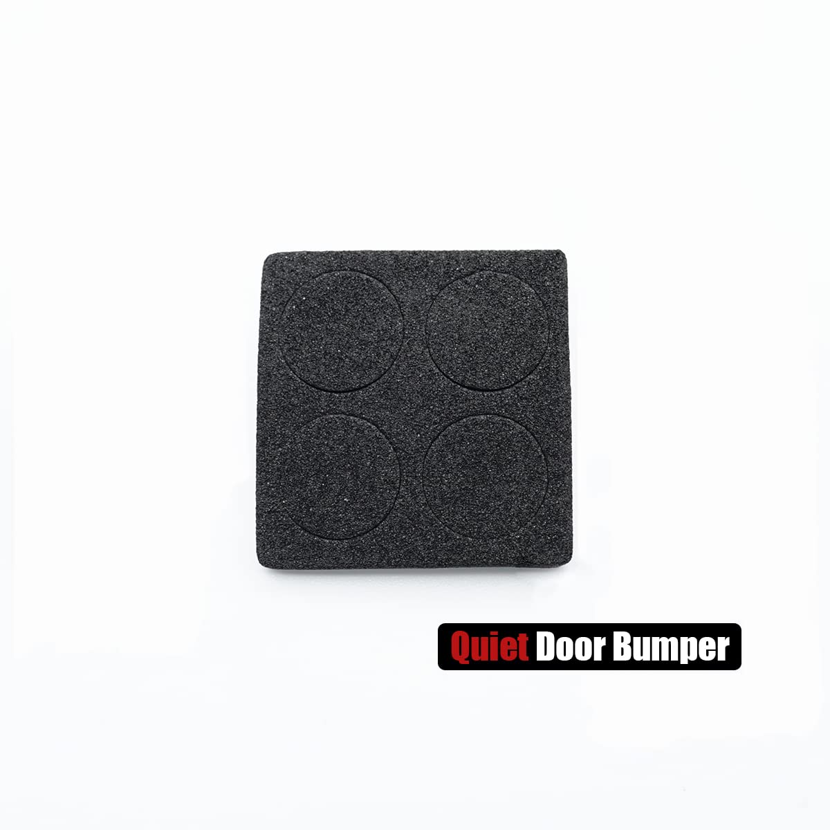 Soft Close Cabinet Hinges 100° Black - 4 Pack Stainless Steel Frameless Cabinet Door Hinges with Bumper, Matte Black Finish (CH102-PB-P4) - Perfect for Kitchen Cabinets, Bathroom Vanities & Wardrobe Doors