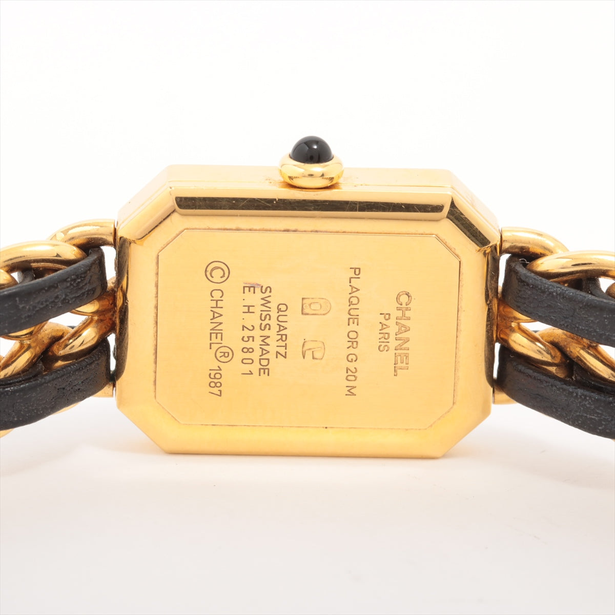 Chanel Première Gold and Black Luxury Women's Watch - Elegant Timepiece for Business, Parties & Special Occasions