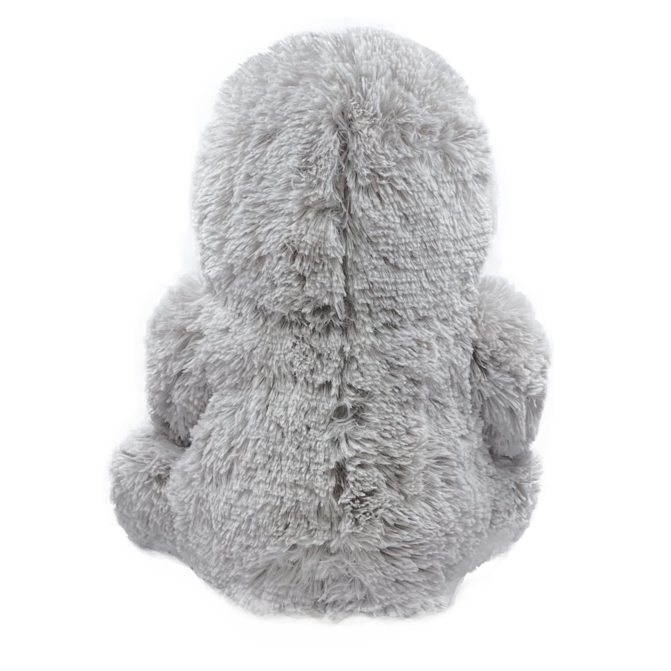 KINREX Realistic Sloth Stuffed Animal Plush Toy - 13 Inch Gray Three-Toed Sloth for Kids, Babies & Adults | Perfect Gift for Christmas, Birthday, Thanksgiving & Easter | Cute Nursery Decor, Stress Relief & Snuggling Companion