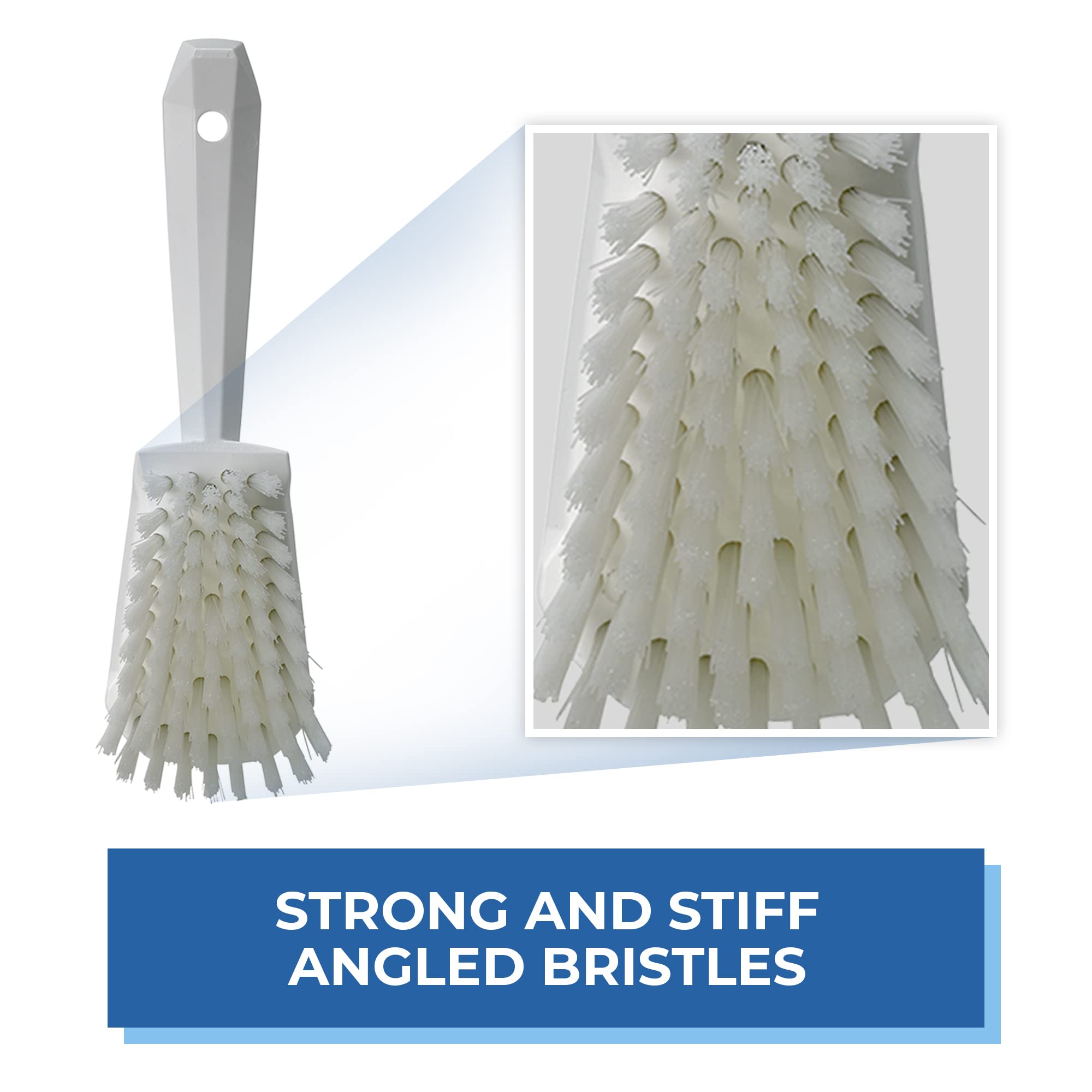Vikan 41925 Stiff Bristle Cleaning Brush 10