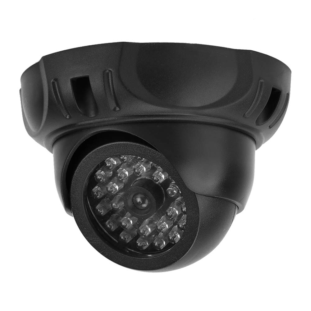 Fake Security Camera - Dummy Dome CCTV Surveillance Camera for Home & Office - Realistic Simulation for Theft Deterrent & Peace of Mind - Perfect for Indoor/Outdoor Use in Stores, Garages & Apartments