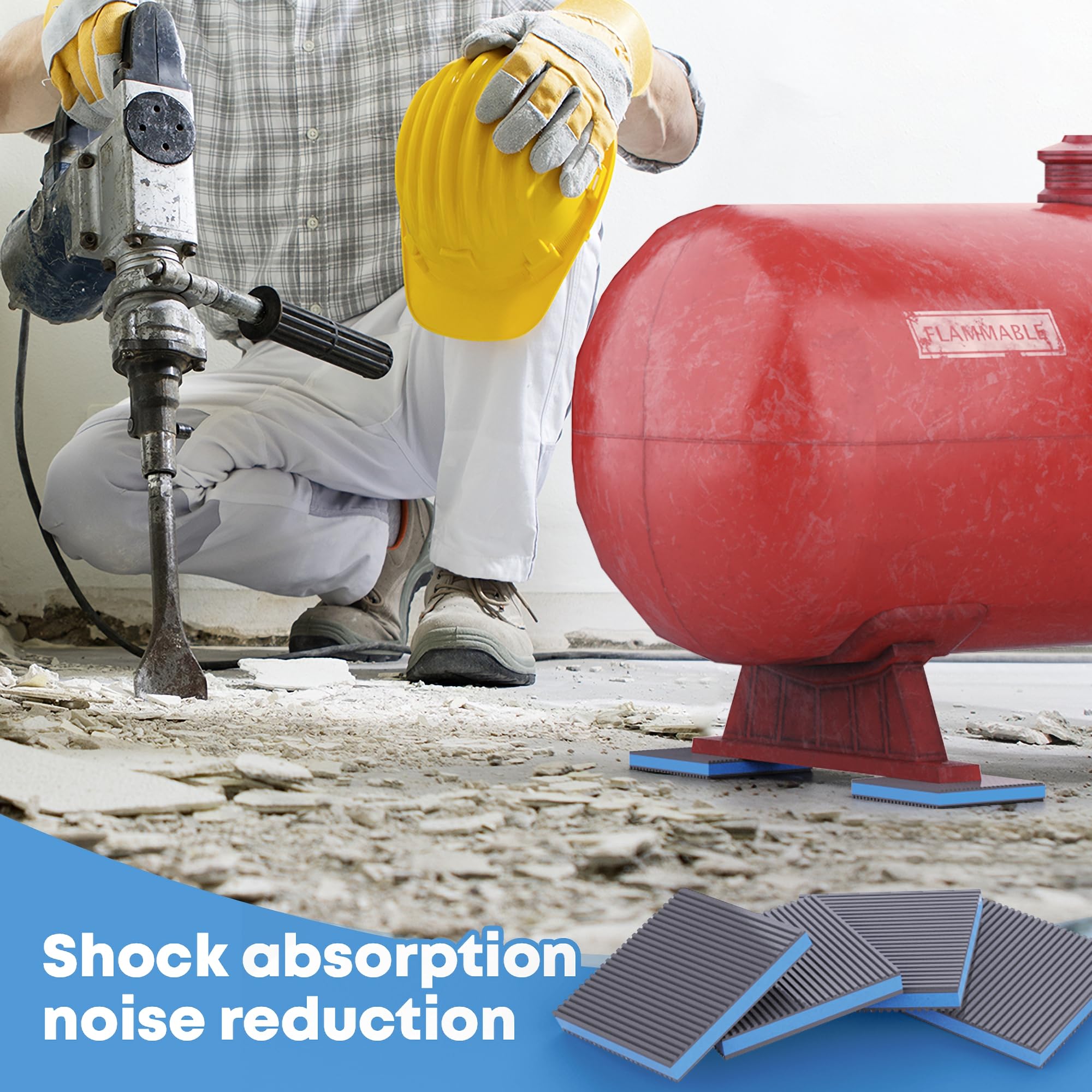 Heavy Duty Anti Vibration Pads 4