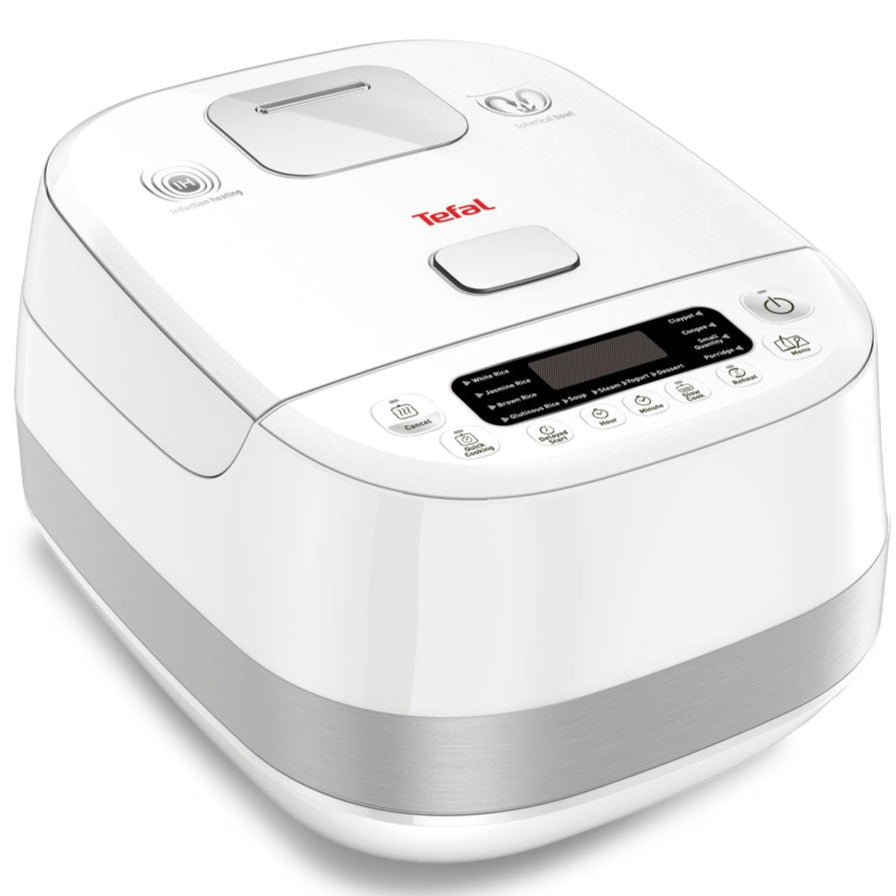 RK808A 1.5L Induction Rice Cooker - Smart Electric Rice Steamer with Non-Stick Inner Pot, 8 Cooking Functions & Keep Warm Feature - Perfect for Home, Dorm, Office & Small Kitchen Use