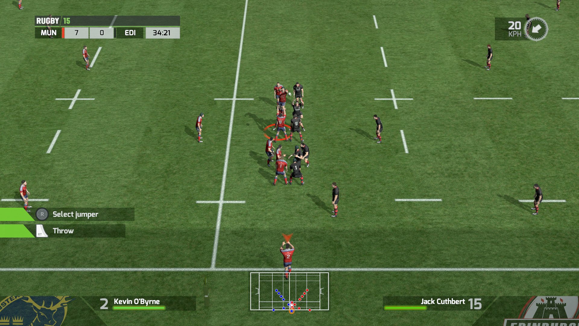 Rugby 15 - PlayStation 4 (PS4) Sports Video Game - Realistic Rugby Simulation for Competitive Gaming & Multiplayer Matches