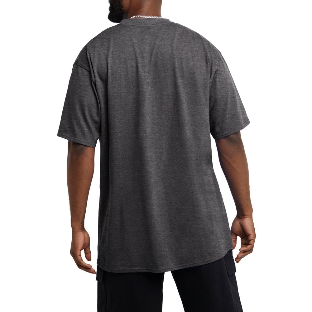 Champion Men's Classic Jersey T-Shirt - Soft Cotton Short Sleeve Tee for Casual Wear, Gym & Everyday Comfort