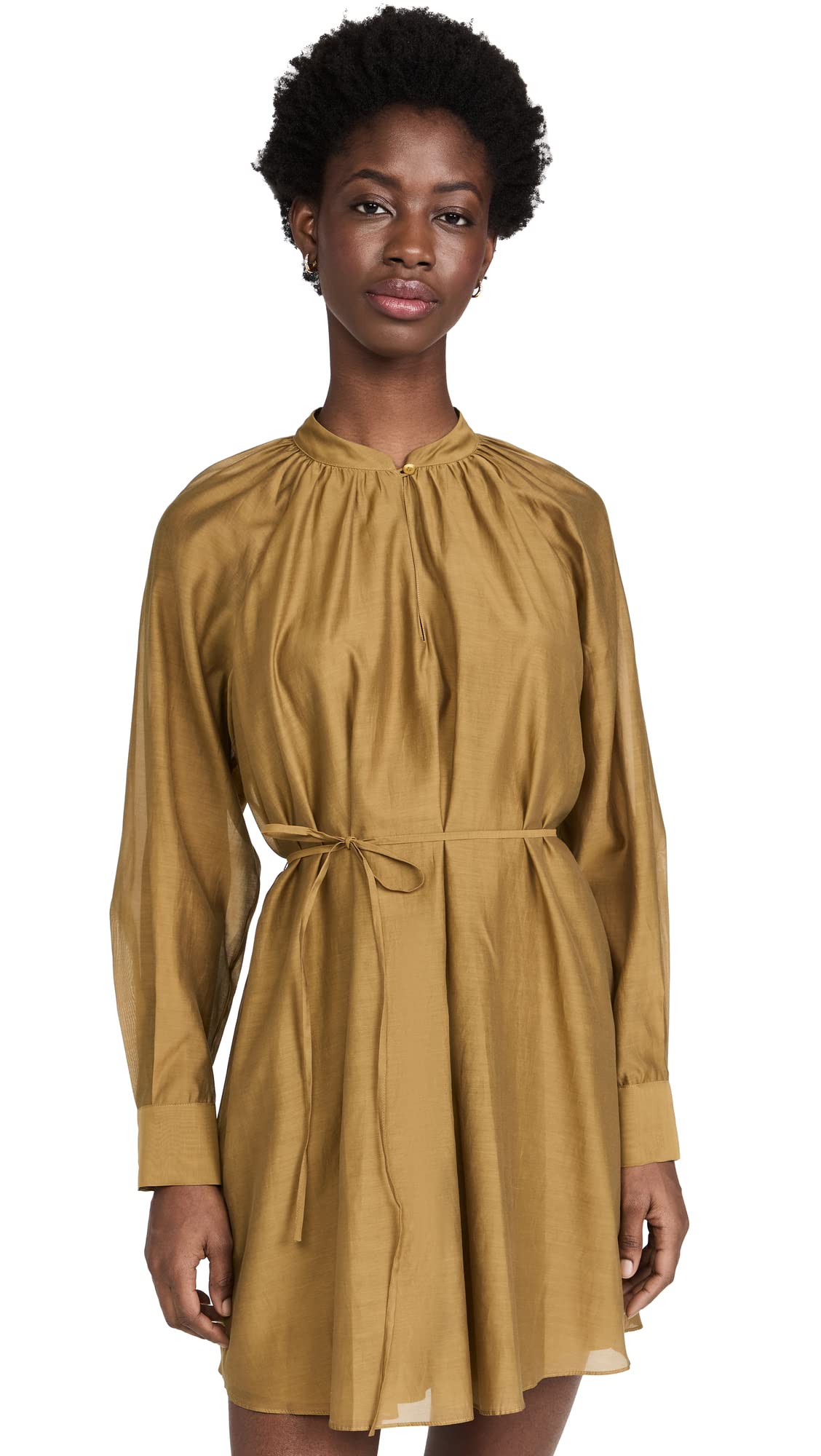 Rebecca Taylor Women's Long Sleeve Wrap Dress for Work & Evening Wear | Elegant Office & Party Outfit | Flattering Fit for Business & Special Occasions