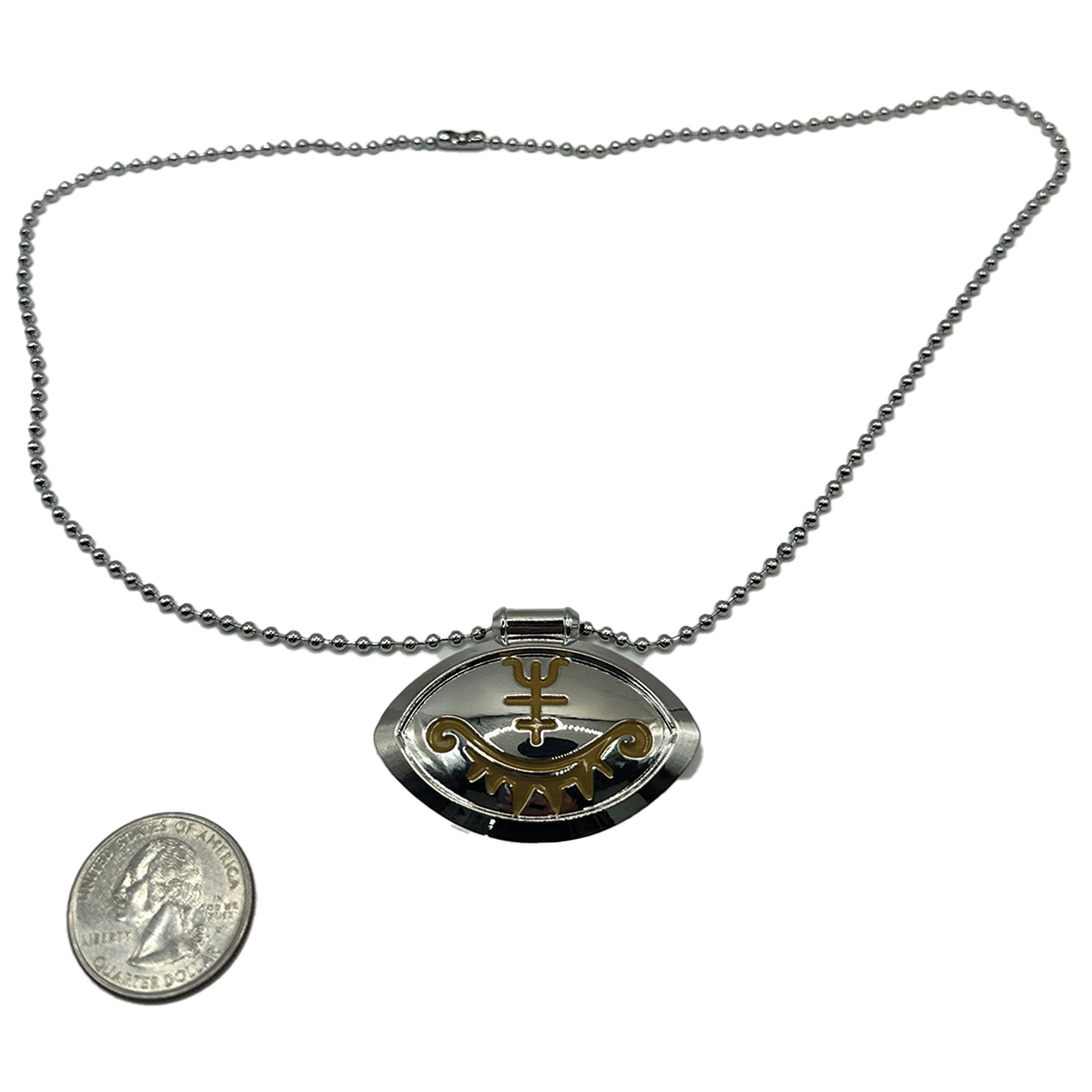 Dungeons & Dragons Jewelry - Amulet of Proof Against Detection and Location | Fantasy RPG Accessory for D&D Players & Collectors | Perfect for Cosplay, LARP & Tabletop Gaming
