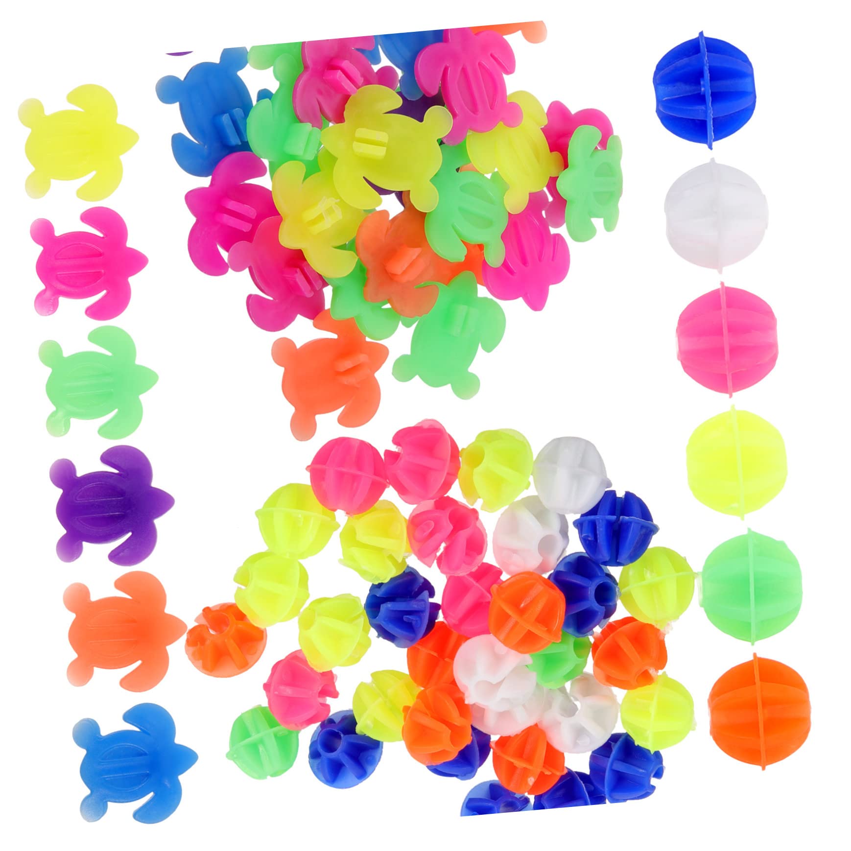 Colorful 61-Piece Bike Spoke Charms Decorations - Fun Wheel Accessories for Boys & Girls Bicycles - Perfect for Birthday Gifts, Cycling Parties & Kids Bike Customization