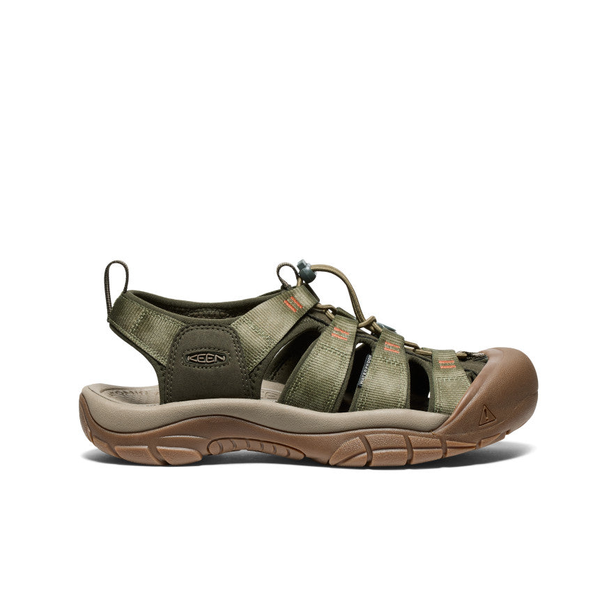 Men's Newport H2 Sandal - Waterproof & Comfortable Hiking Shoes for Outdoor Adventures | Winter Moss/Chevron | Perfect for Trail Running, Camping and Beach Walking