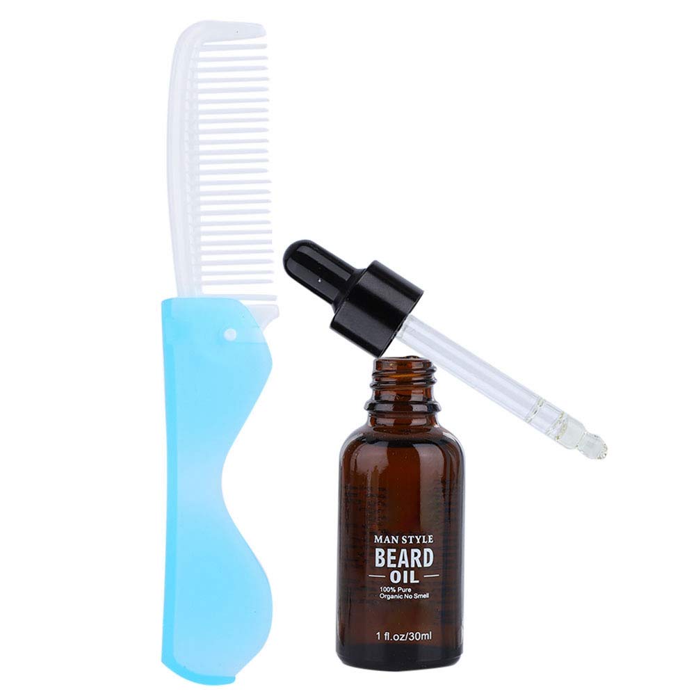 Premium Beard Growth Oil for Men - Natural & Fast-Acting Formula - 30ml - Gifts for Boyfriend, Dad & Husband - Perfect for Daily Grooming & Special Occasions