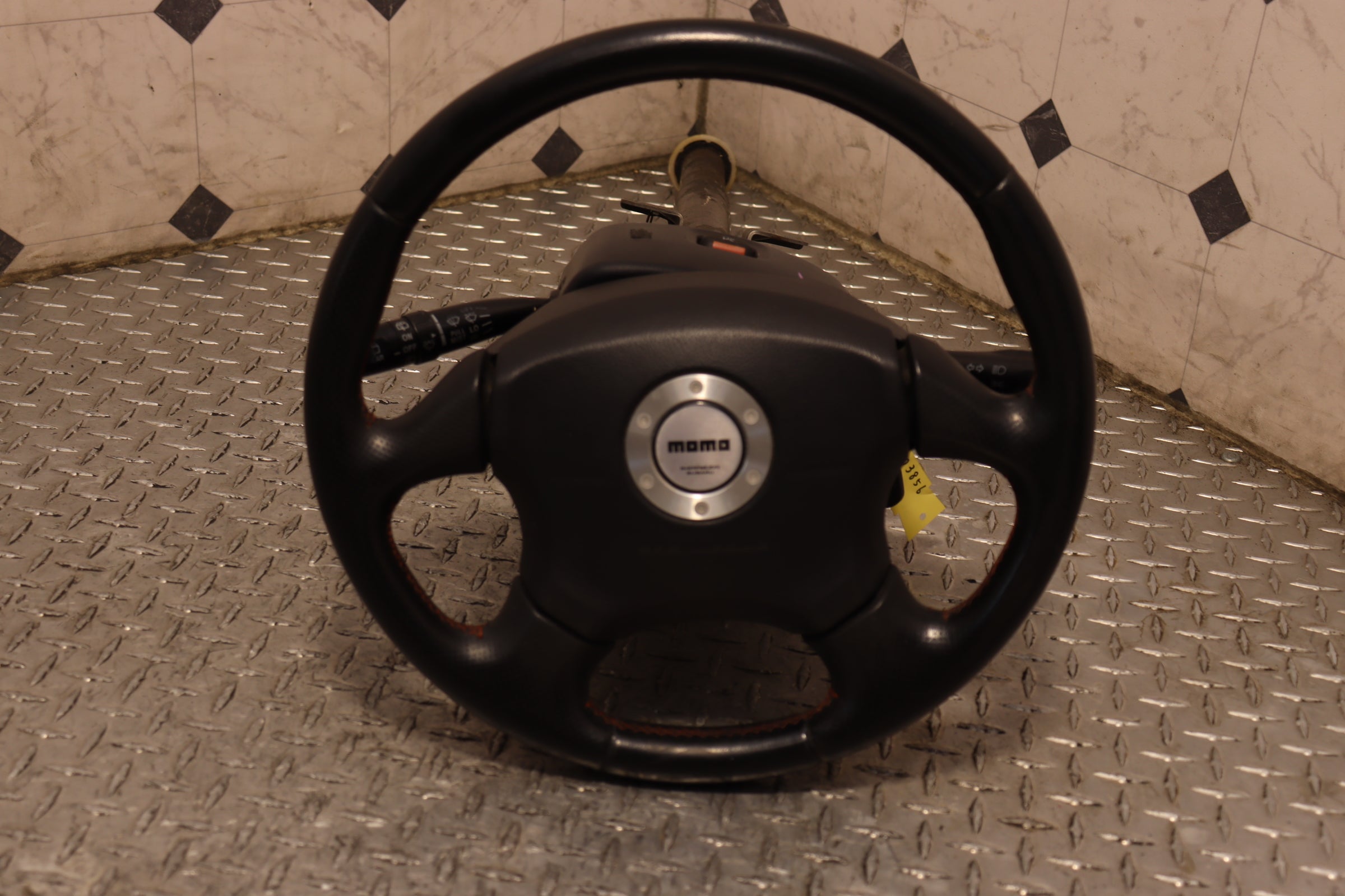 Authentic JDM Momo Steering Wheel for Subaru Impreza WRX GD - Perfect for Racing & Street Performance Upgrades