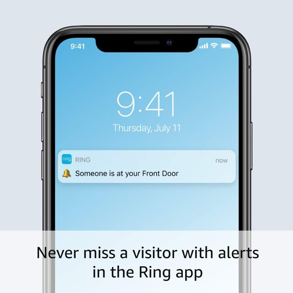 Ring Wired Video Doorbell Pro with HD Camera, Motion Detection & 2-Way Talk - Compatible with Ring Chime Pro - Perfect for Home Security & Smart Doorbell System for Apartments, Houses & Offices