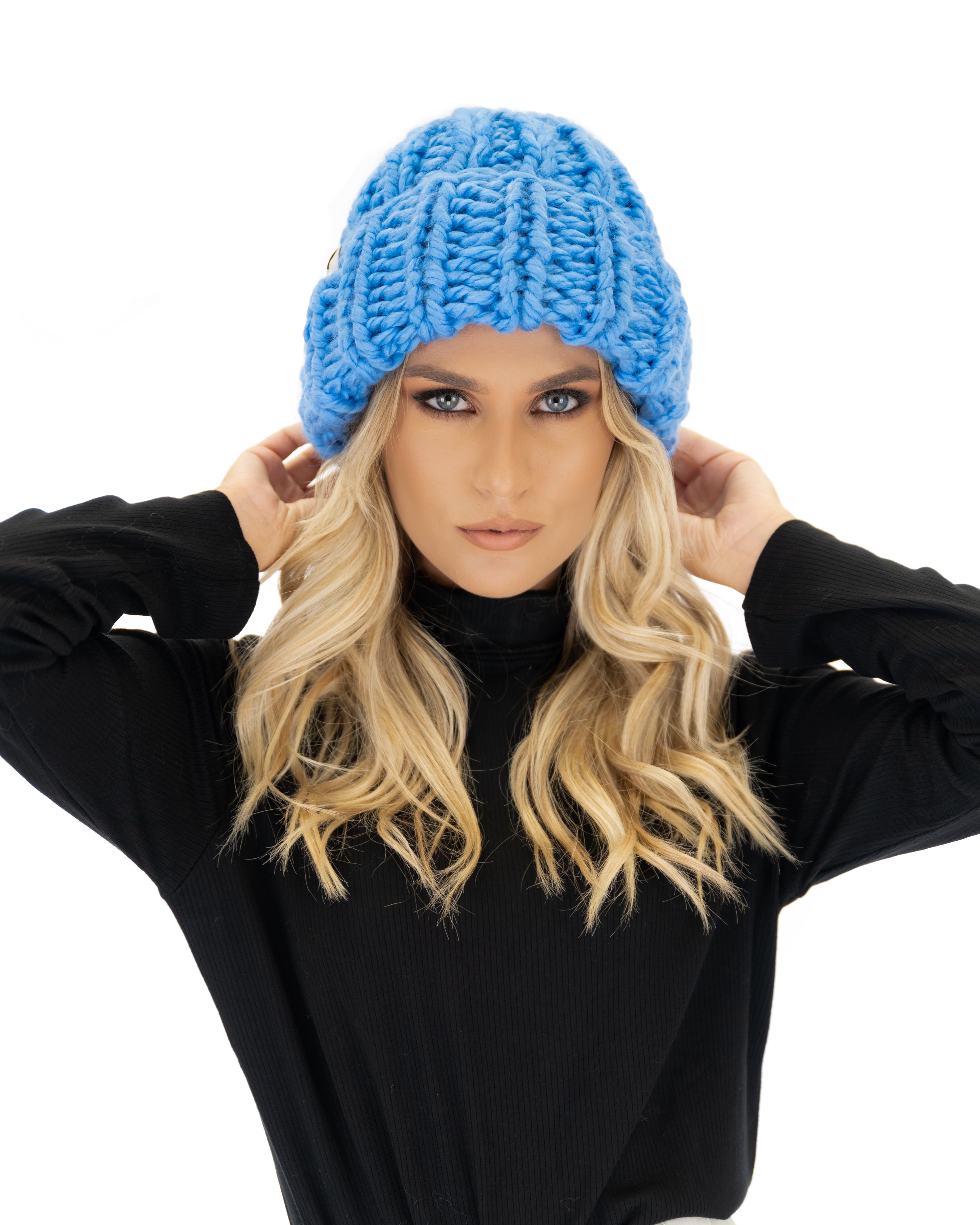 Warm Ribbed Knit Beanie for Men & Women - Soft Winter Hat for Cold Weather - Perfect for Outdoor Activities, Skiing, and Daily Wear