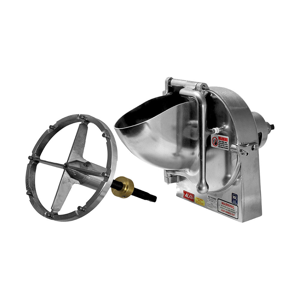 Alfa GS 12 Grater Shredder Attachment for KitchenAid Mixers - Stainless Steel Cheese Grater & Vegetable Shredder - Perfect for Pasta, Pizza, Salads & Meal Prep