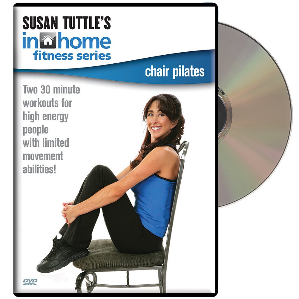 Susan Tuttle's In-Home Fitness: Chair Pilates Workout for Seniors & Beginners - Home Exercise Equipment for Small Spaces & Rehabilitation