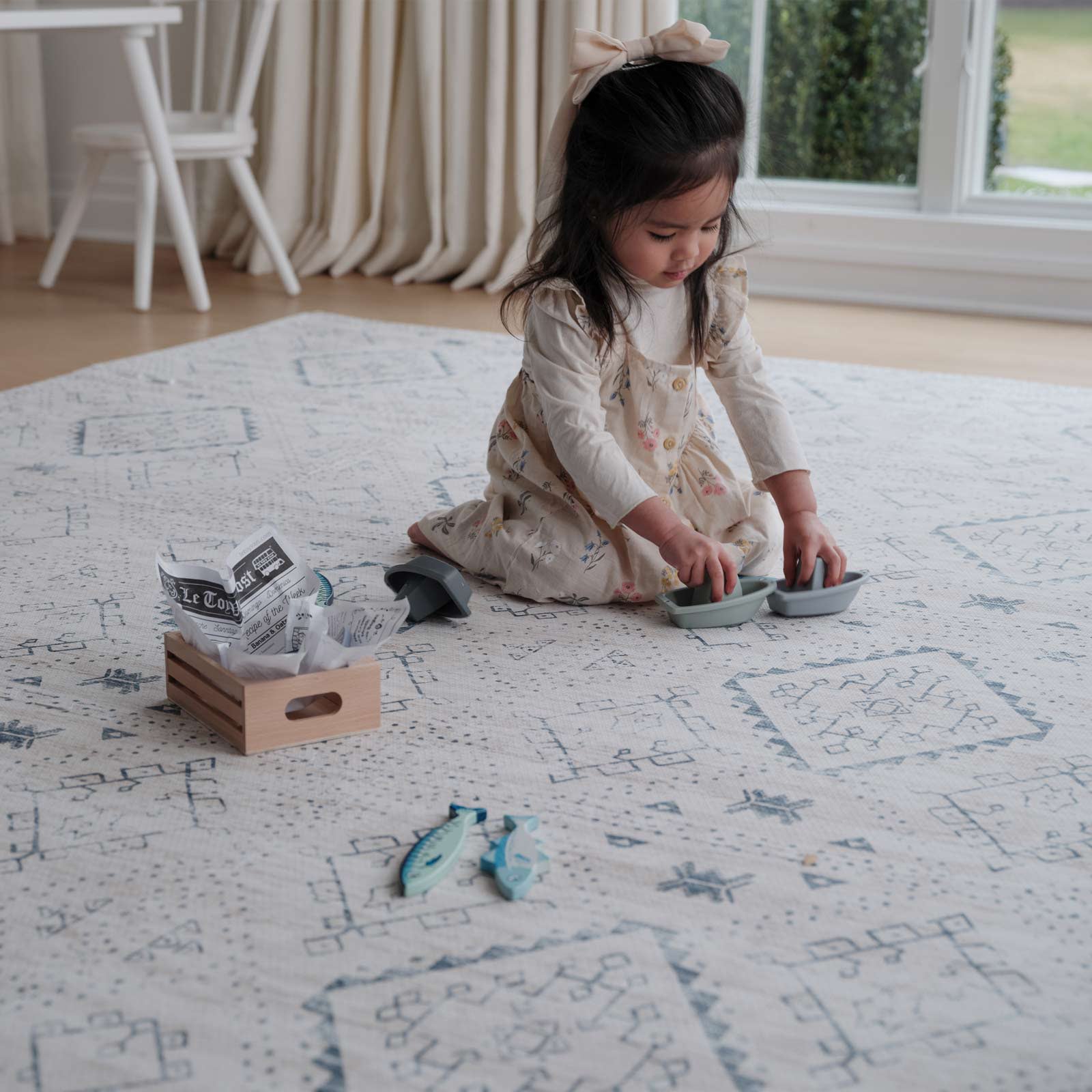 Little Nomad Play Mat | Ula - Non-Toxic, Waterproof Baby Play Mat for Crawling & Tummy Time | Perfect for Nursery, Daycare & Home Play Areas