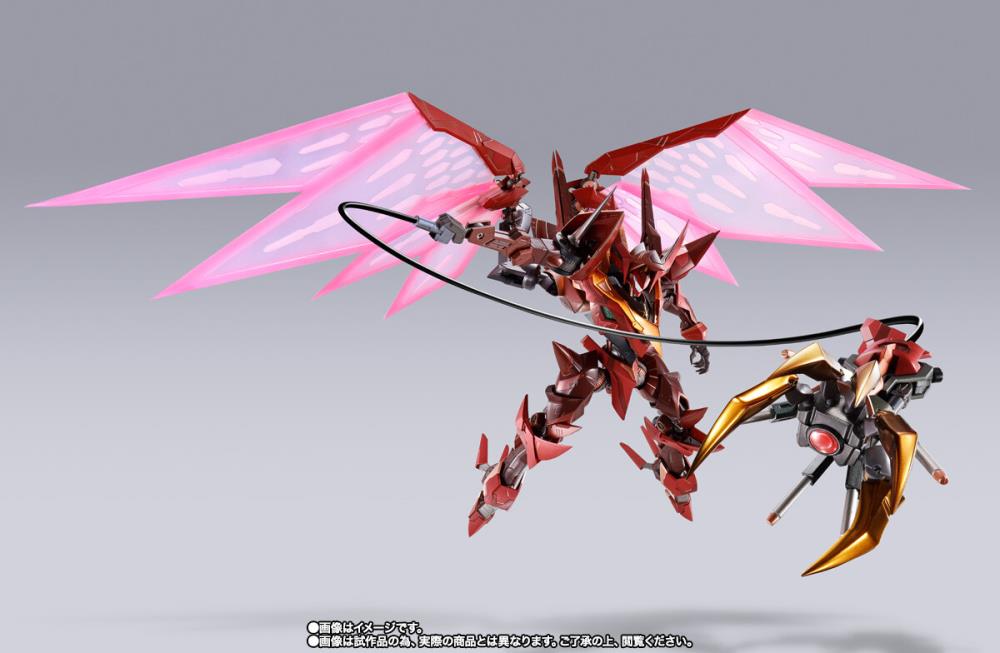 Bandai Metal Build Dragon Scale Code Geass: Lelouch of the Rebellion R2 Guren SEITEN Eight Elements Action Figure - Anime Collectible for Display & Gifting | Perfect for Anime Fans, Model Collectors & Home Decor