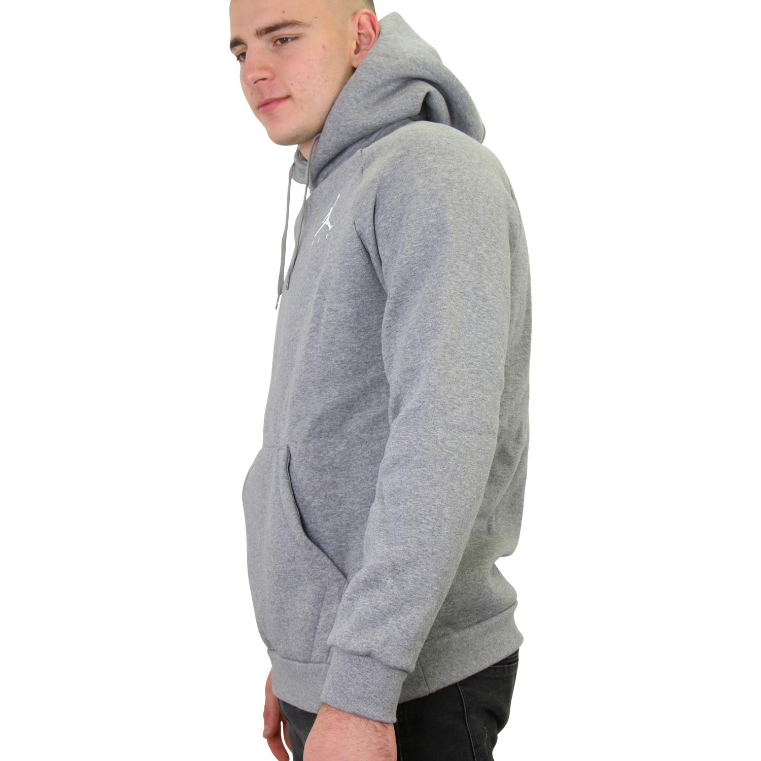 Nike Men's Jordan Air Fleece Pullover Hoodie - Lightweight Warm Winter Sweatshirt for Running, Gym & Casual Wear