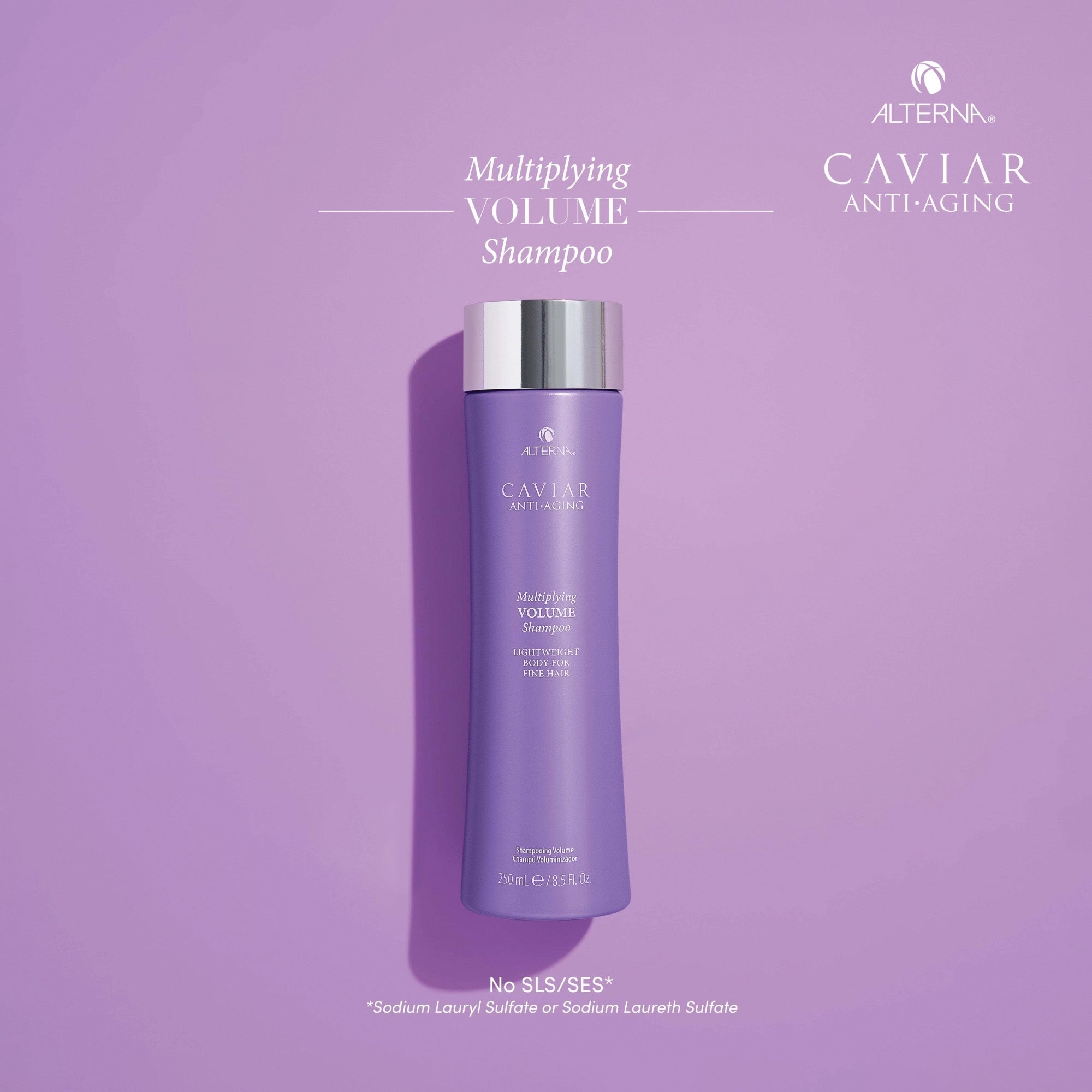 Alterna Caviar Anti-Aging Multiplying Volume Shampoo for Fine & Thinning Hair - Volumizing & Thickening Shampoo for Women & Men - Perfect for Daily Use & Salon-Quality Results at Home