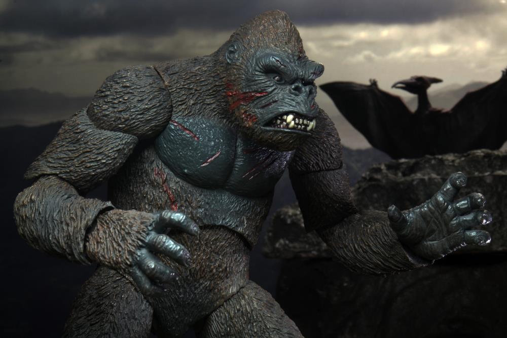 NECA King Kong (Skull Island) Action Figure - Collectible Movie Toy for Fans & Gift Idea - Perfect for Display, Cosplay, and Kong Themed Decor