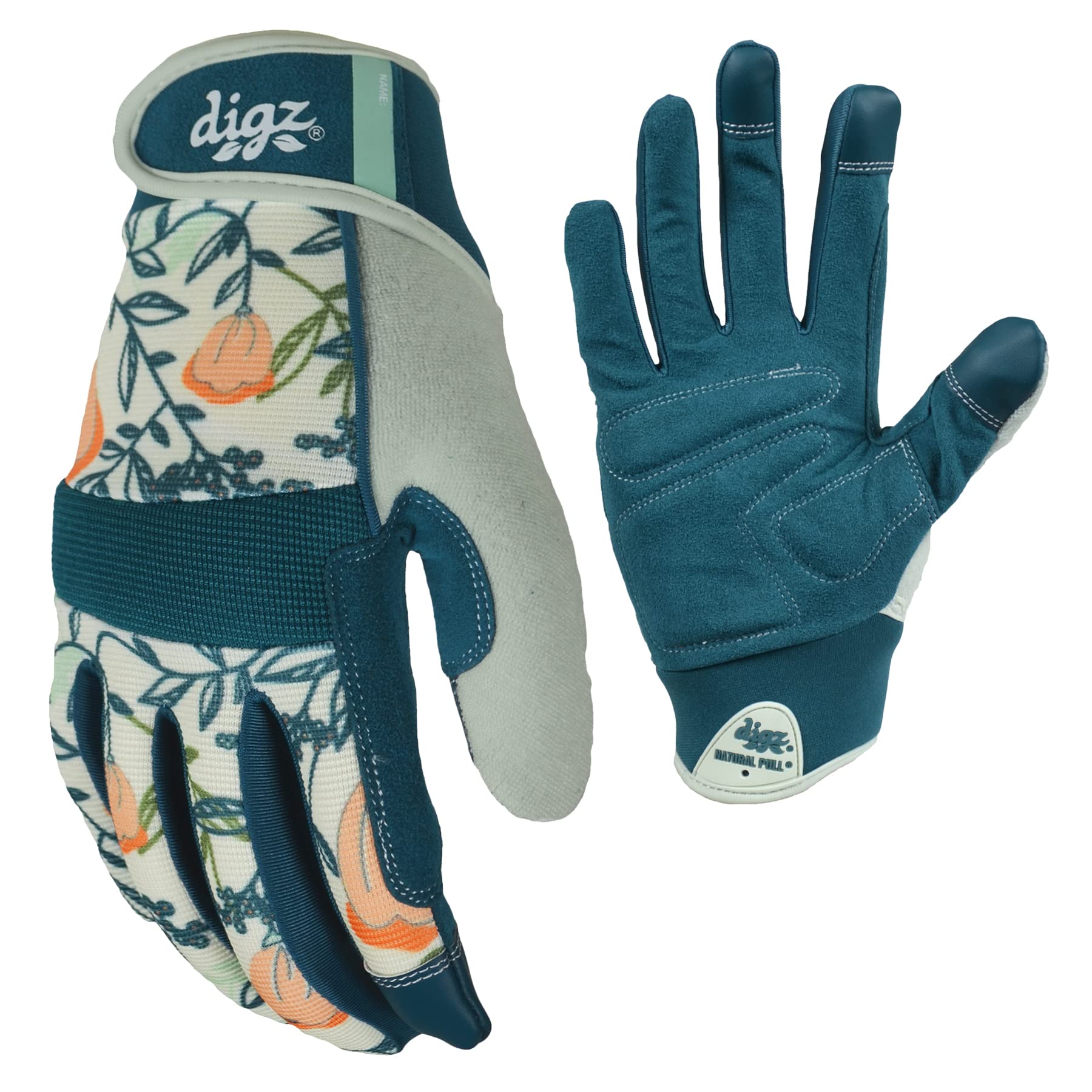 DIGZ Gardening Gloves for Women & Men - Durable, Breathable, Thorn Proof Work Gloves for Planting, Weeding & Outdoor Activities - Perfect for Gardening, Landscaping & Yard Work