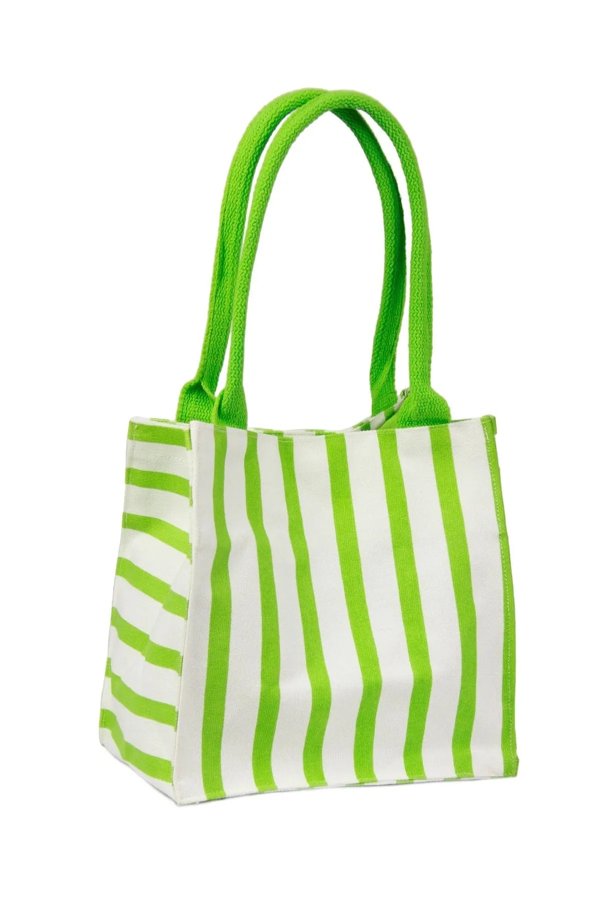 Striped Insulated Lunch Bag for Work & School - Reusable & Leak-Proof Cooler Lunch Box for Adults & Kids - Perfect for Office, Picnics & Outdoor Activities
