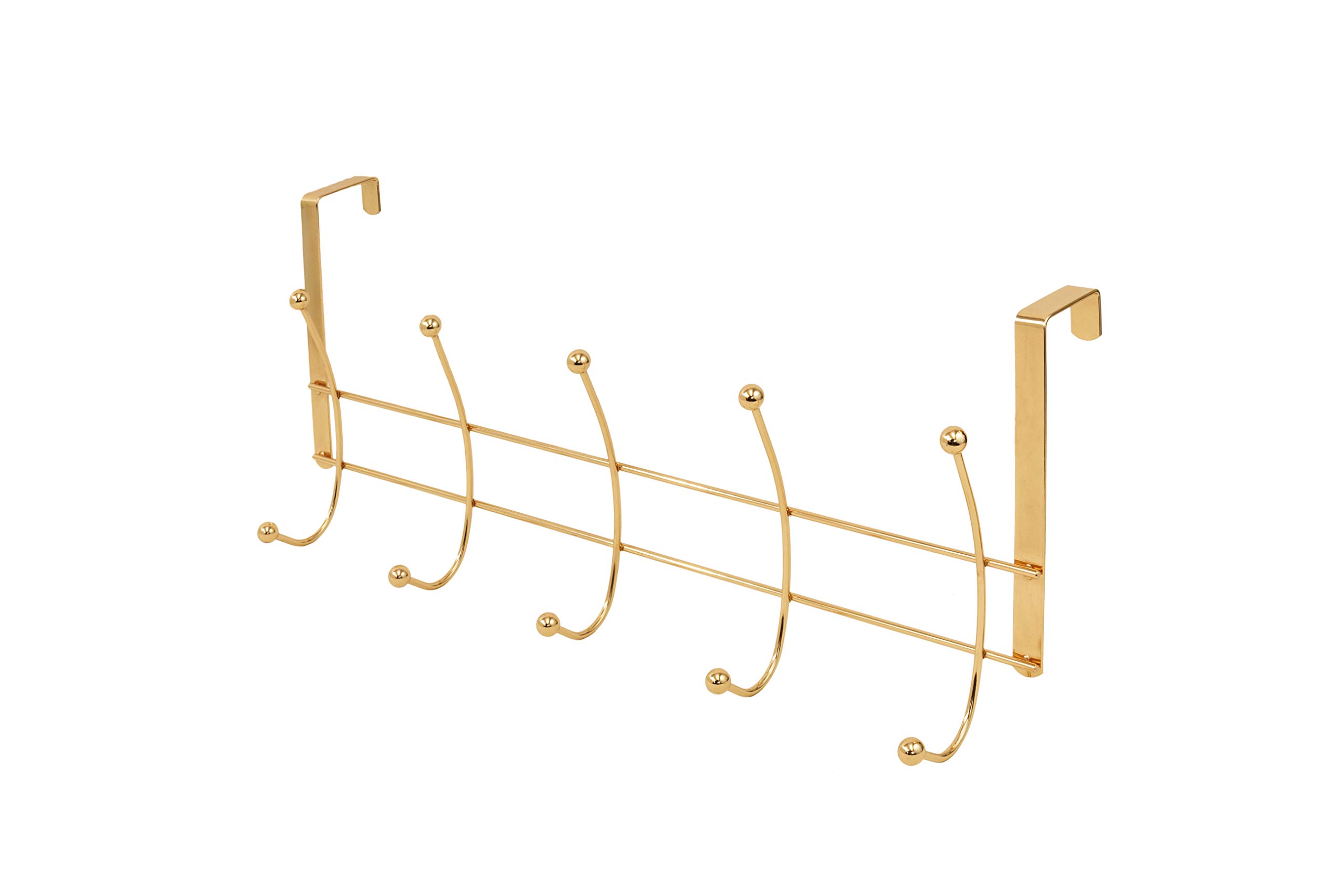 Inspired Living by Mesa 10-Pack Rose Gold Utility Hooks - Perfect for Kitchen, Bathroom, Bedroom & Office Organization