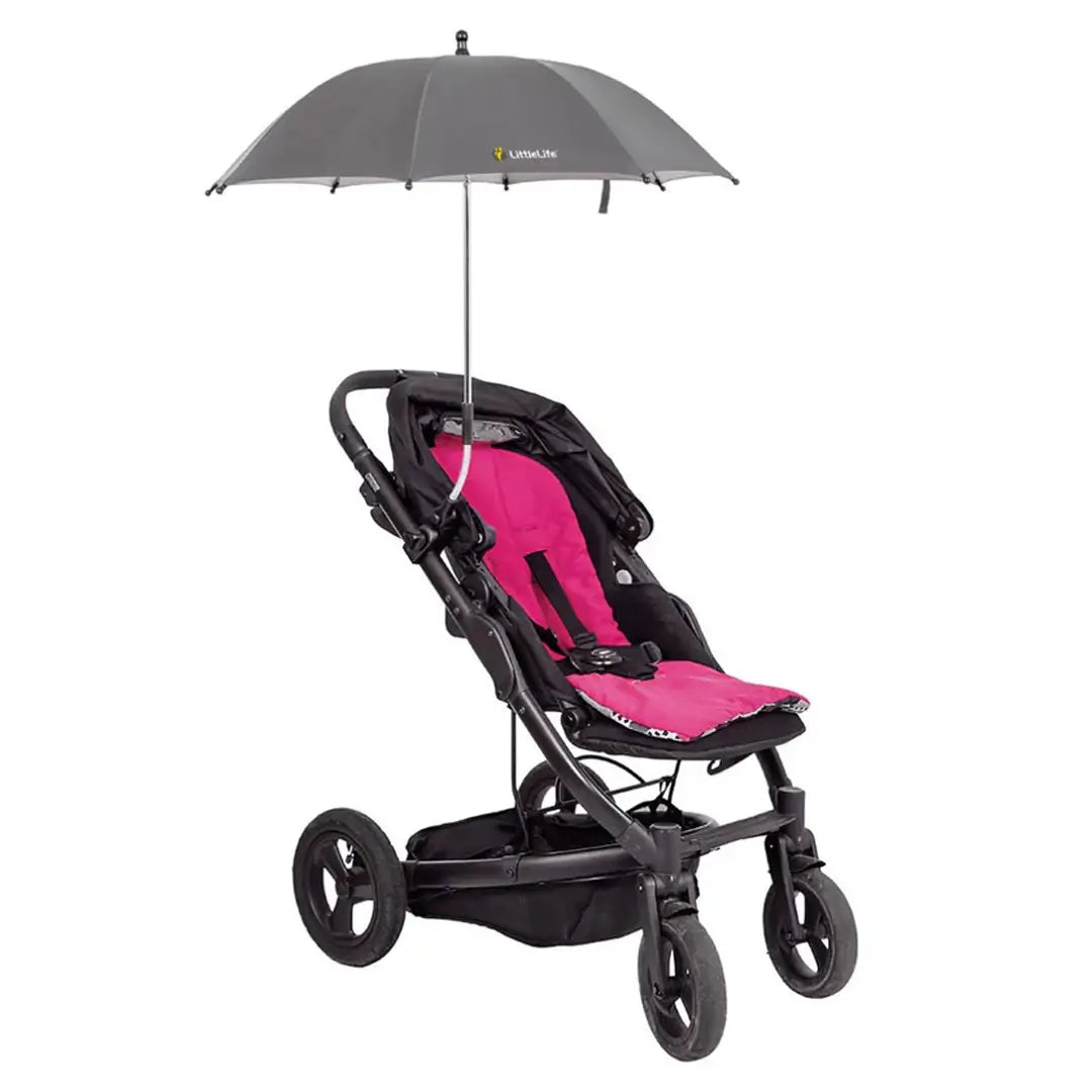 LittleLife Buggy Parasol - UV Protection Sunshade for Strollers, Baby Carriages & Prams - Perfect for Outdoor Walks, Park Visits & Beach Trips