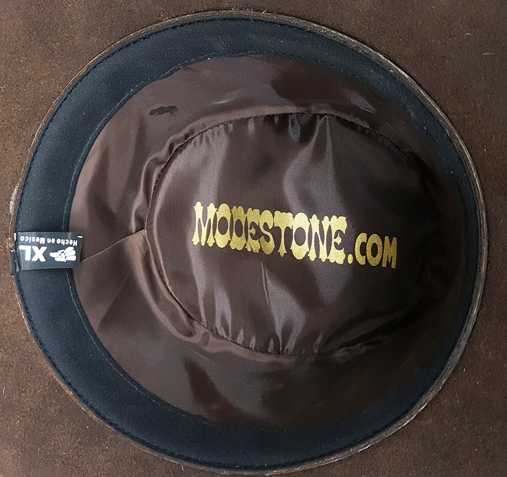 Premium Unisex Leather Cowboy Hat - Western Style Brown Cowhide Hat for Men & Women - Perfect for Rodeo, Country Music Festivals & Outdoor Adventures