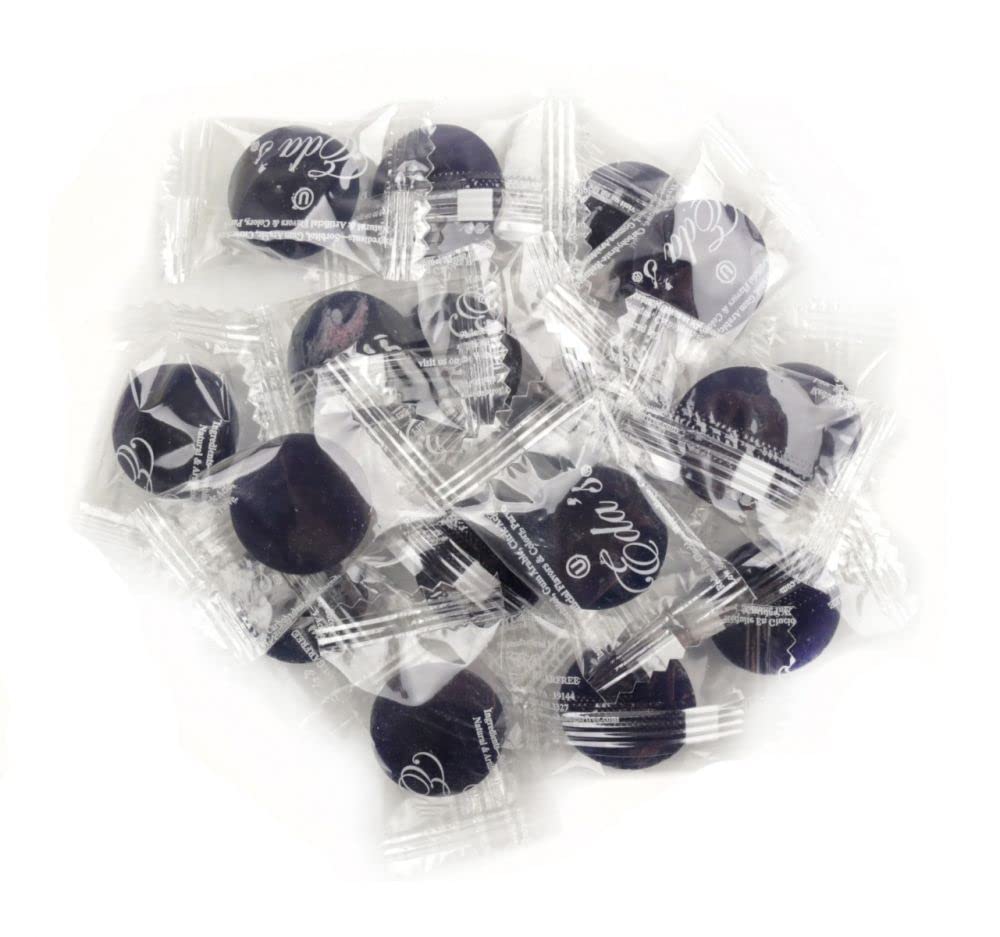 Sugar Free Hard Candy - Blueberry Flavor, 1 Lb Bag | Low Calorie Keto Snack for Diabetics & Weight Loss | Perfect for Office, Travel & Party Favors