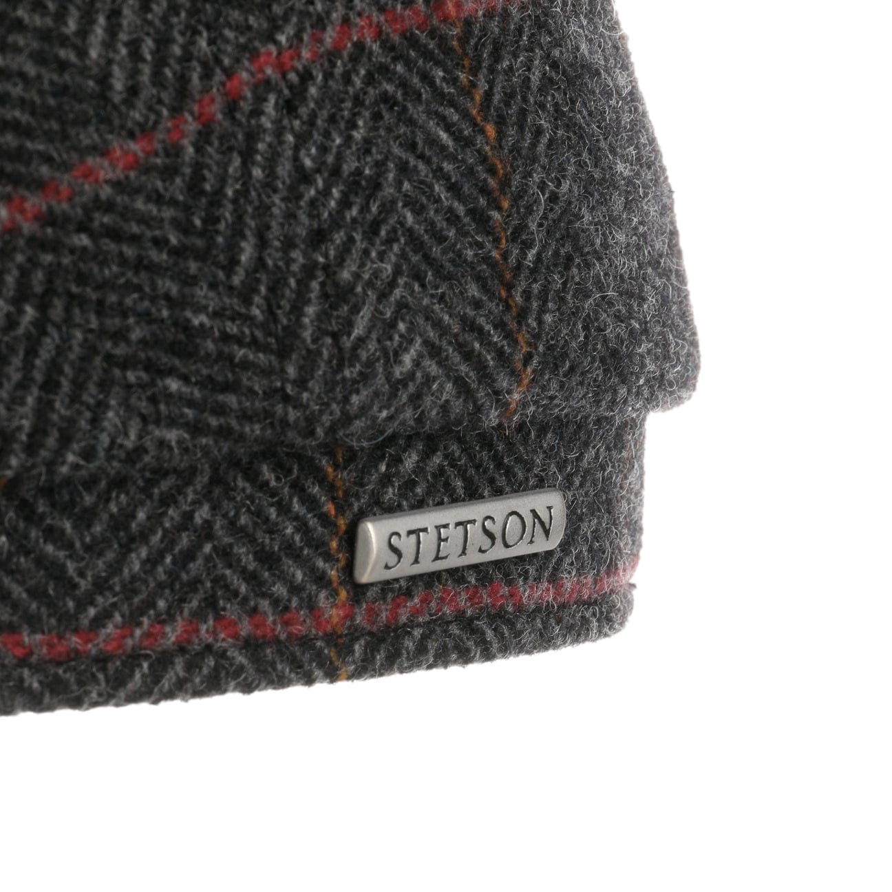Stetson Hatteras Gallanger Wool Flat Cap for Men - Classic Winter Hat for Outdoor Activities, Travel & Casual Wear