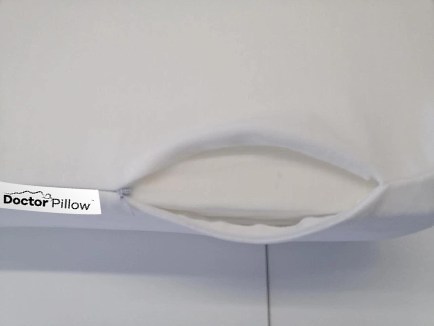 Dr. PILLOW CPAP Therapeutic Pillow for Side Sleepers - Comfortable & Supportive Pillow for CPAP Users, Sleep Apnea Relief, Better Sleep - Ideal for Home & Travel Use