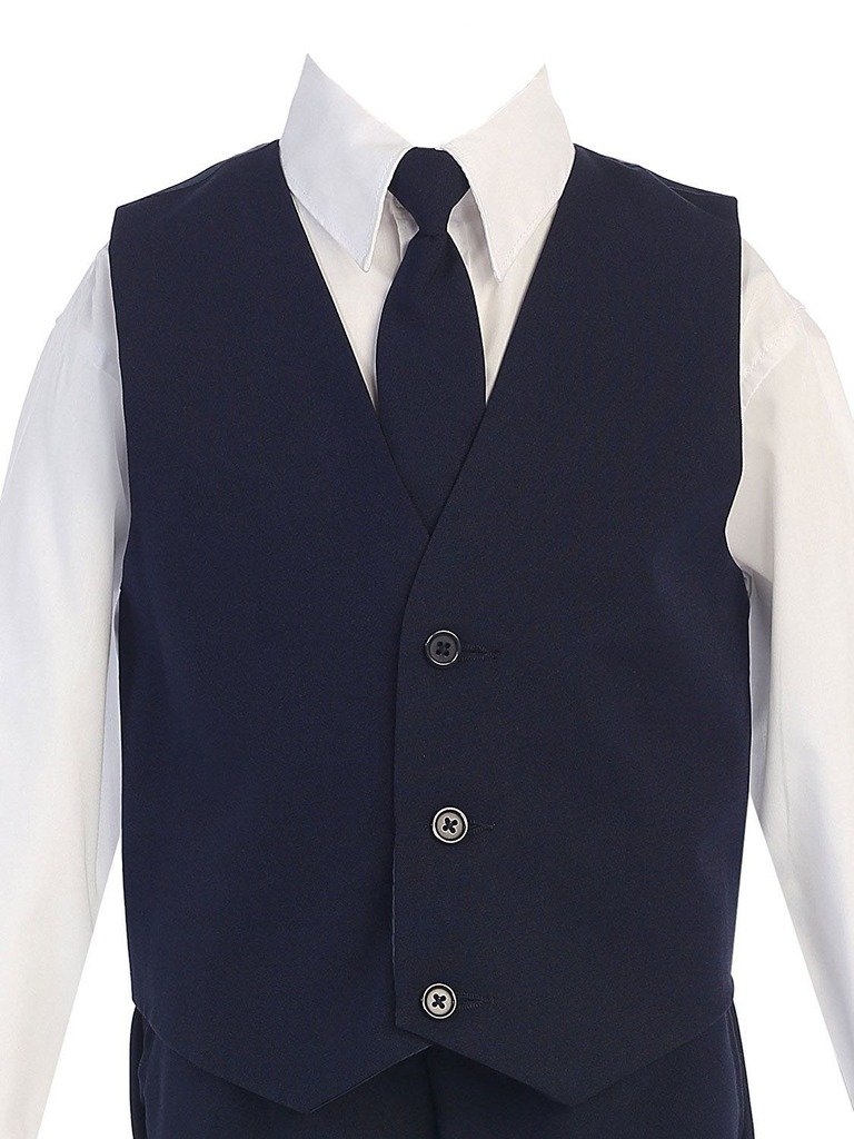 iGirlDress Boys Formal Dress Suit Set with Shirt & Vest - Perfect for Weddings, Parties & Special Occasions