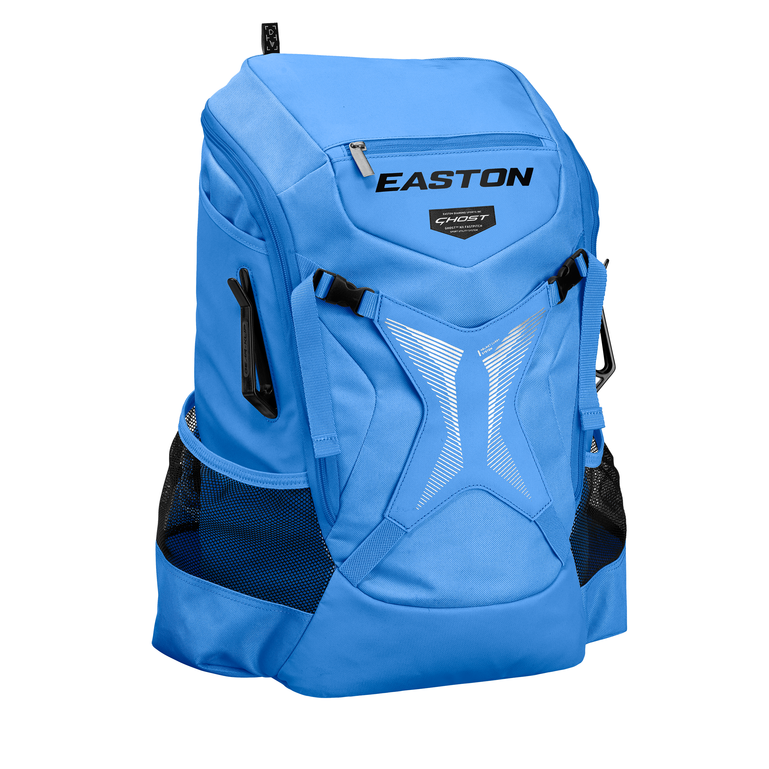 Easton Ghost NX Fastpitch Softball Backpack - Lightweight Durable Bat Bag for Girls & Women - Perfect for Travel, Practice & Games (Black/Red)