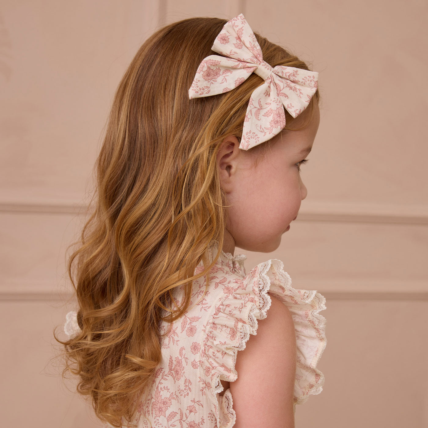 Alice Dress Pink Toile - Floral Print Summer Dress for Women | Perfect for Garden Parties, Date Nights & Special Occasions