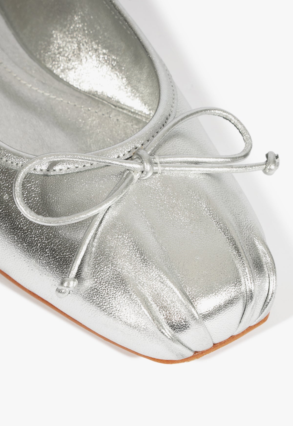Arissa Draped Ballet Flats for Women - Comfortable Slip-On Shoes for Work, Travel & Everyday Wear | Elegant Pointed Toe & Soft Fabric