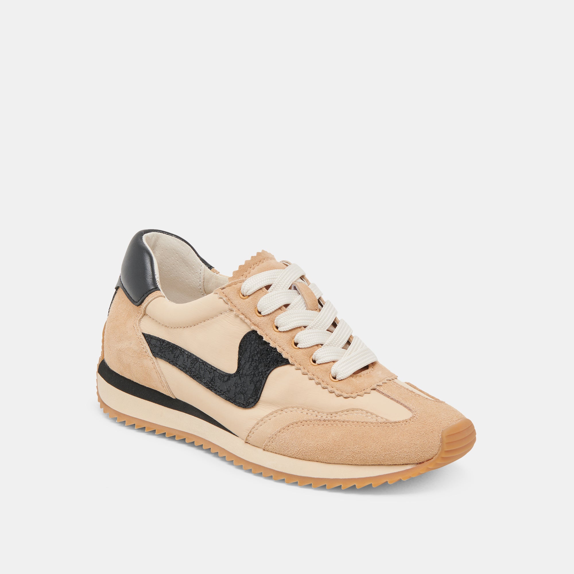 B.NTCD Sneakers - Lightweight Tan Multi Nylon Casual Shoes for Men & Women | Perfect for Running, Walking, and Everyday Wear