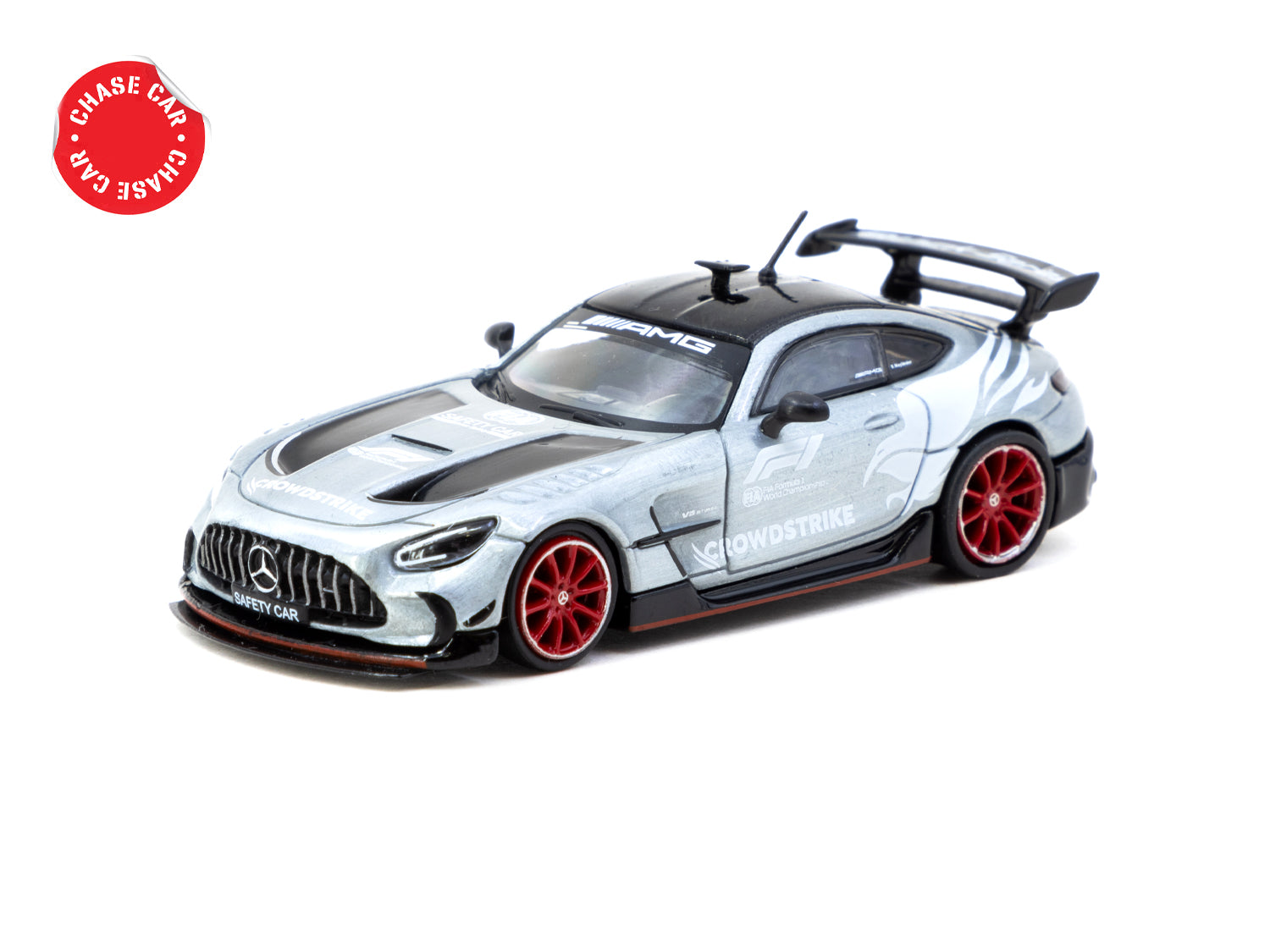 Tarmac Works 1/64 Scale Mercedes Benz AMG GT Black Series Safety Car Diecast Model - Perfect for Collectors, Racing Enthusiasts & Kids Play