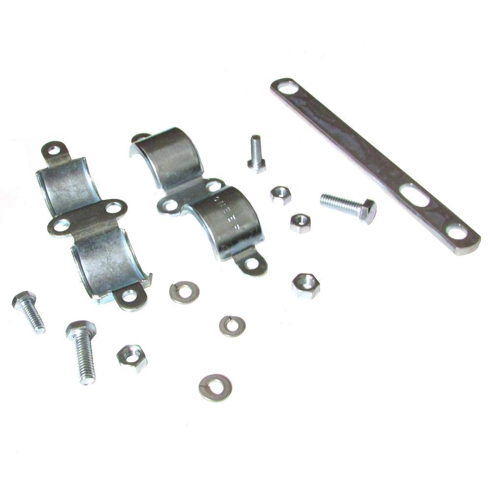RAParts 1900970M1 Hydraulic Double Breakaway Clamp - Compatible with Massey Ferguson 4000, 4200, 5000, 6600, 8200 Tractors - Heavy-Duty Farm Equipment Replacement Part for Hydraulic System Maintenance