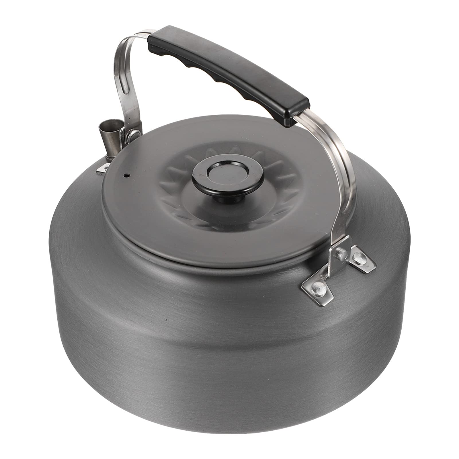**iFundom Lightweight Aluminum Alloy Camping Kettle - Portable Outdoor Tea Pot for Hiking, Backpacking, Picnic & Camping - Perfect for Boiling Water & Brewing Tea in the Wilderness**