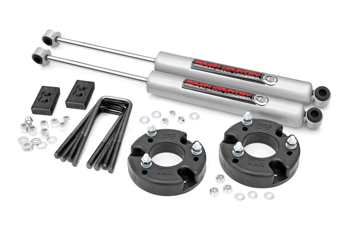 2 Inch Lift Kit for Ford F-150 2WD/4WD (2009-2020) | Heavy Duty Suspension System | N3 Series Part #52230 | Off-Road & Truck Enhancement for Better Ground Clearance