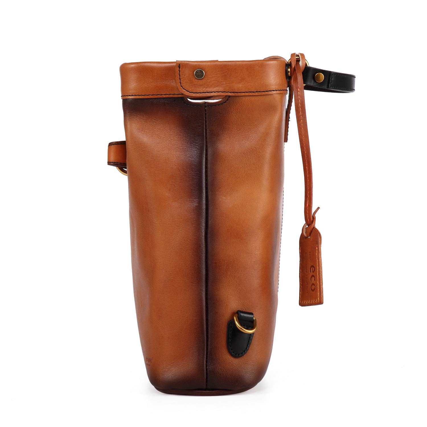 Genuine Leather Backpack Purse for Women - Convertible Shoulder Bag & Fashion Casual Backpack - Ladies Leather Shoulder Bag (Chestnut Ombre) - Perfect for Work, Travel & Everyday Use