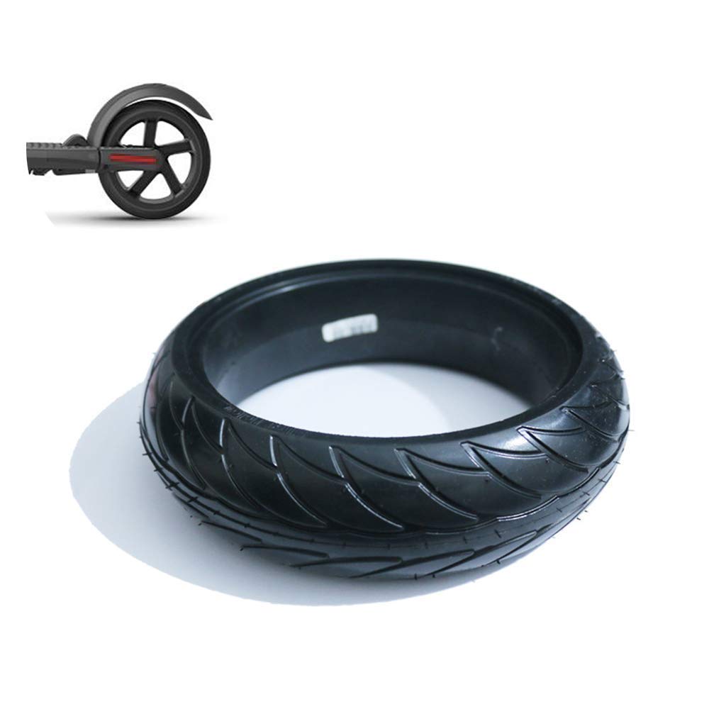 XLAHD 8x2.125 Non-Slip Electric Scooter Tires - Explosion-Proof Solid Tires for Ninebot ES1/ES2 Replacement | Universal Anti-Skid Design for Commuting & Urban Riding