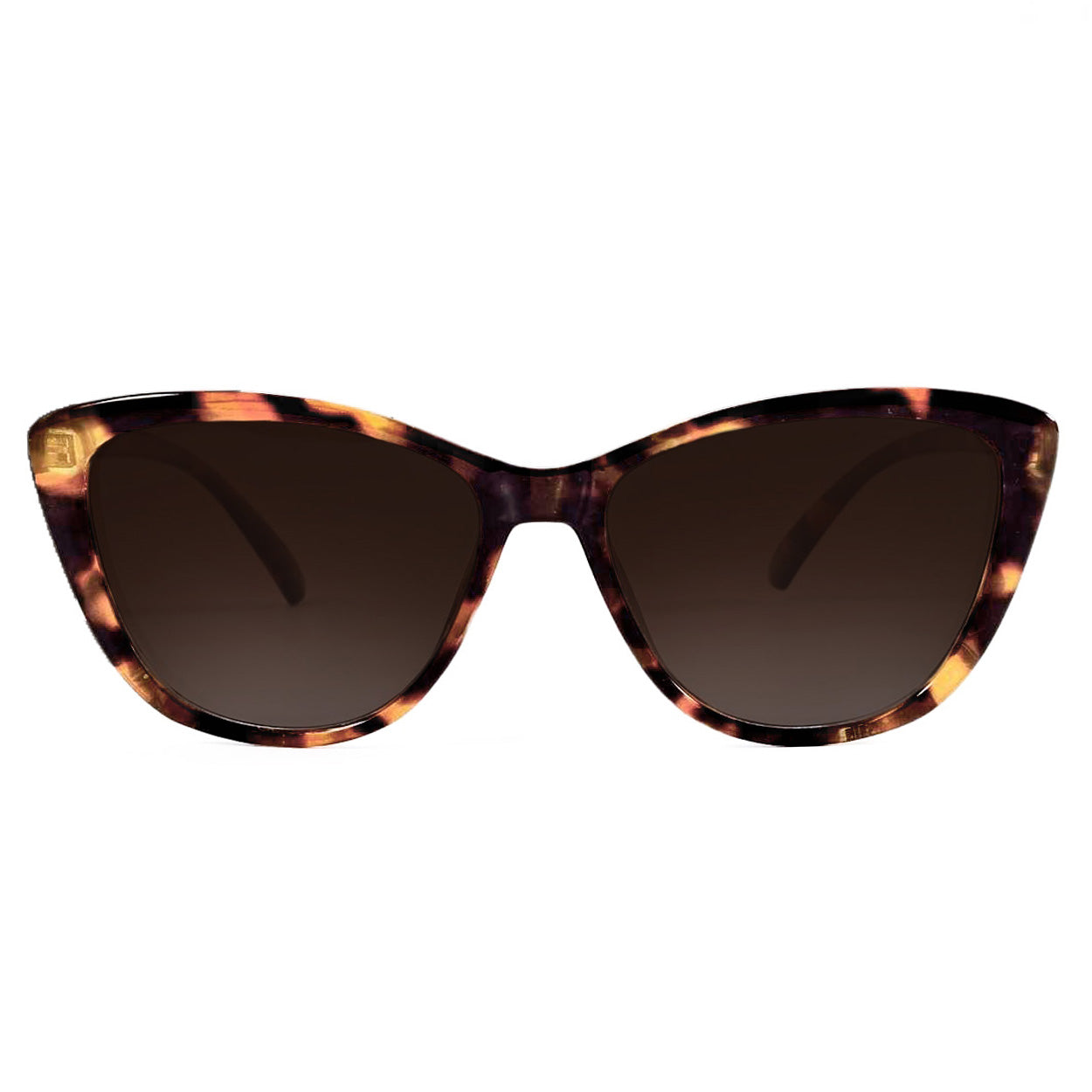 Stylish Kara Tortoise Cat Eye Sunglasses for Women - UV Protection, Retro Fashion - Perfect for Beach, Driving & Outdoor Activities