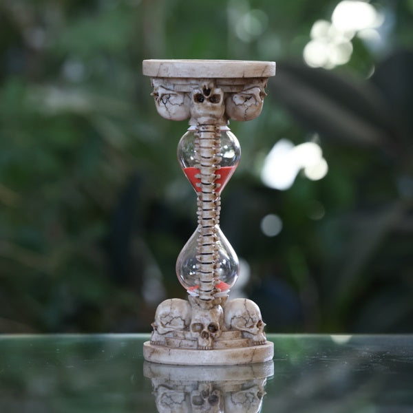 3 Minute Skull Sand Timer - Hourglass for Games, Classroom, and Productivity - Perfect for Board Games, Time Management, and Kids Activities