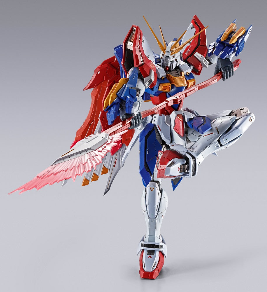 Bandai Metal Build G Gundam God Gundam Action Figure - Premium Collectible Model Kit for Anime Fans | Perfect for Display, Gifts & Anime Collections