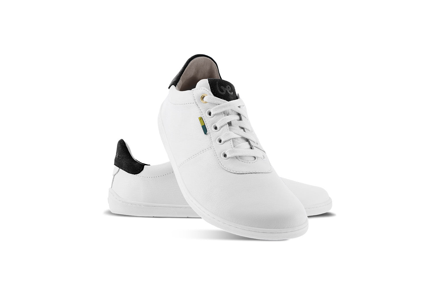 Barefoot Shoes for Men & Women - Be Lenka Royale in White & Black | Minimalist Comfort for Running, Walking & Everyday Wear