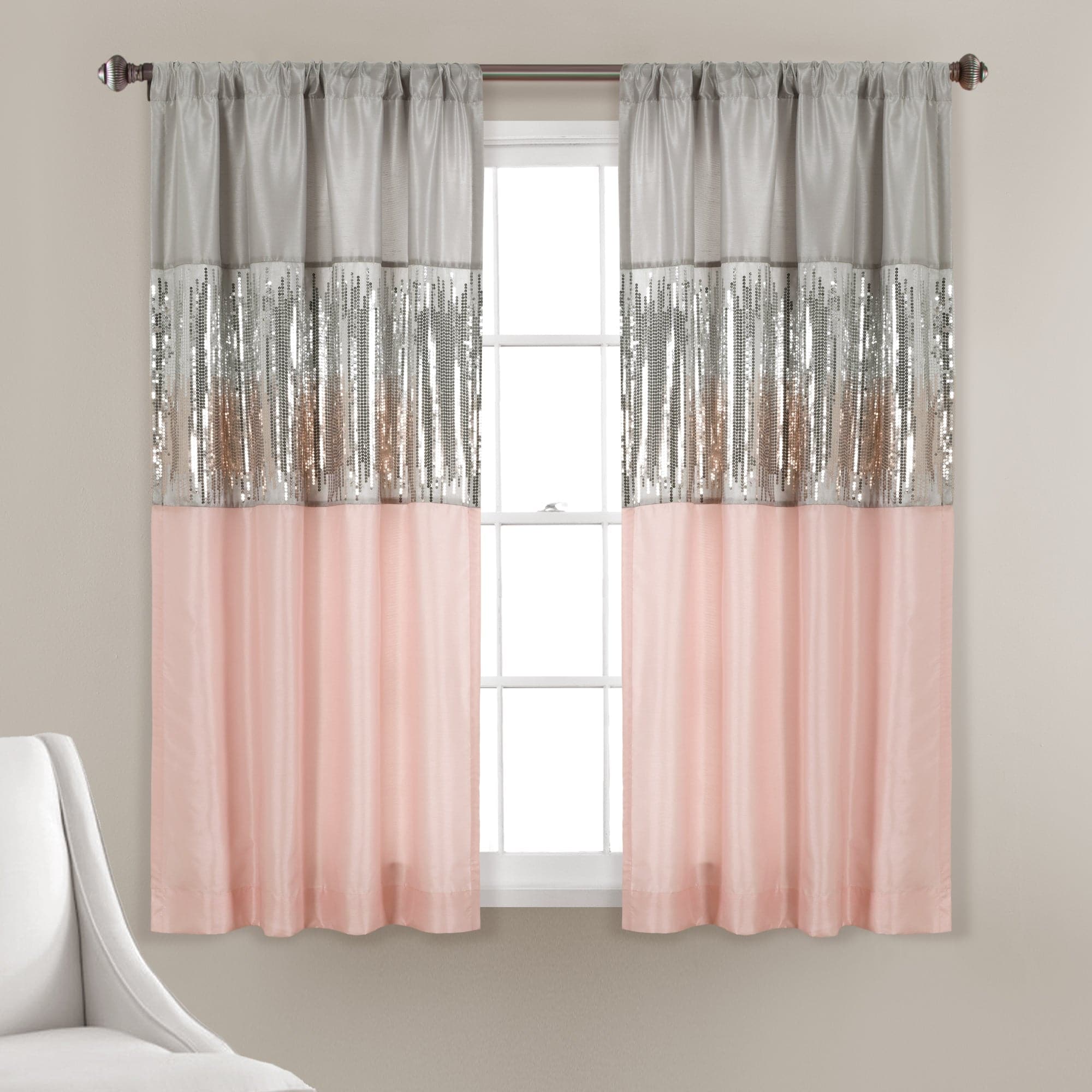 Starry Night Window Curtain Panel - Blackout Drapes for Bedroom & Living Room - Galaxy Print Room Darkening Curtains for Home Decor & Sleep Aid