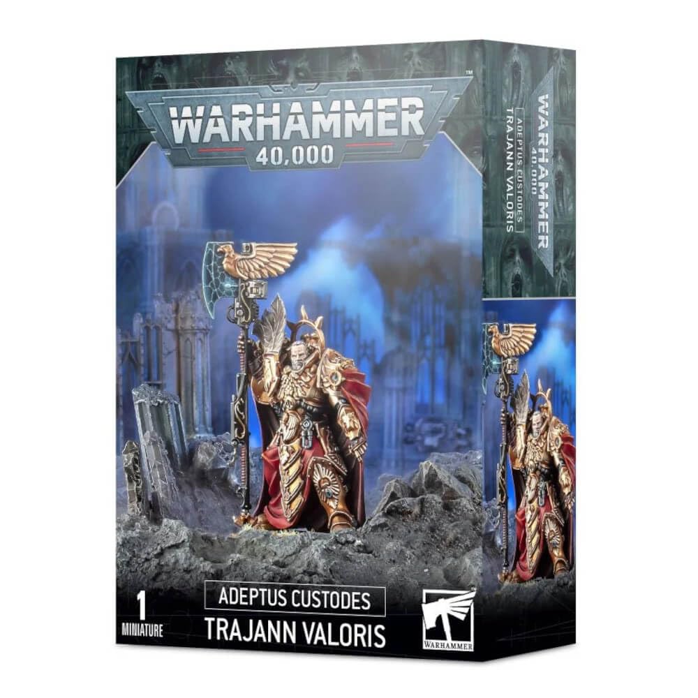 Warhammer 40k Adeptus Custodes Captain General Trajann Valoris - Tabletop Wargaming