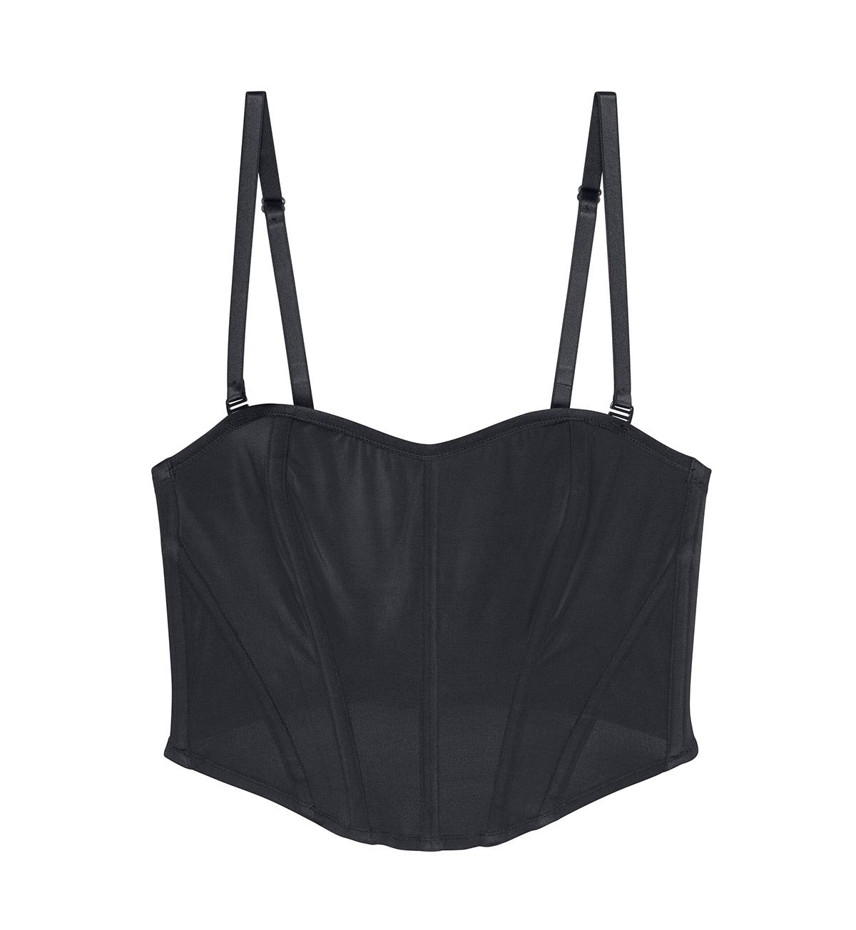 Signature Sheer Corset Bra - Sexy Lingerie for Women, Comfortable & Supportive Underwear - Perfect for Date Night, Bridal Wear & Boudoir Photography